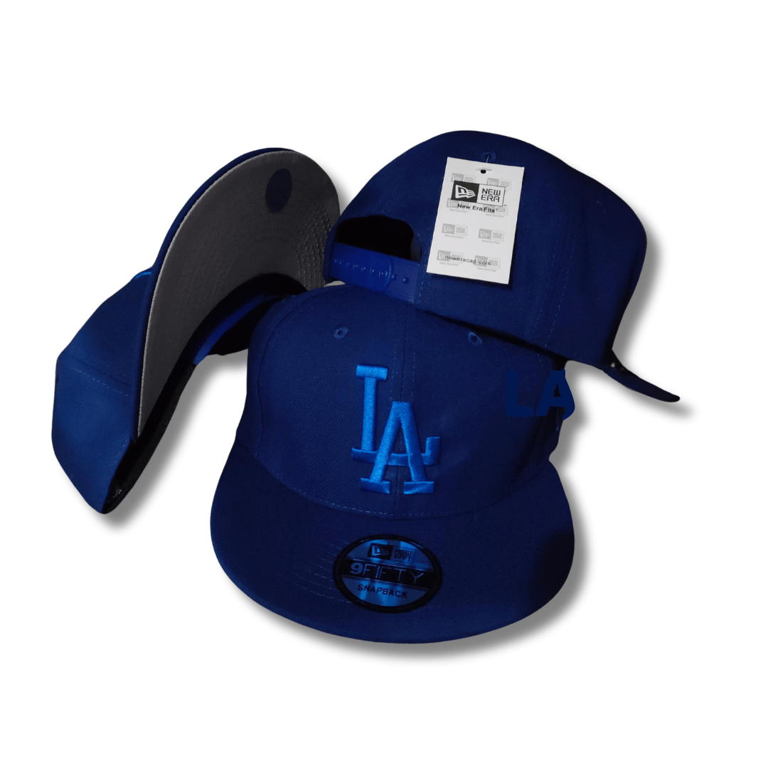 Los Angeles Dodgers Royal Blue with Tonal Embroidered Logo – Snapback Cap